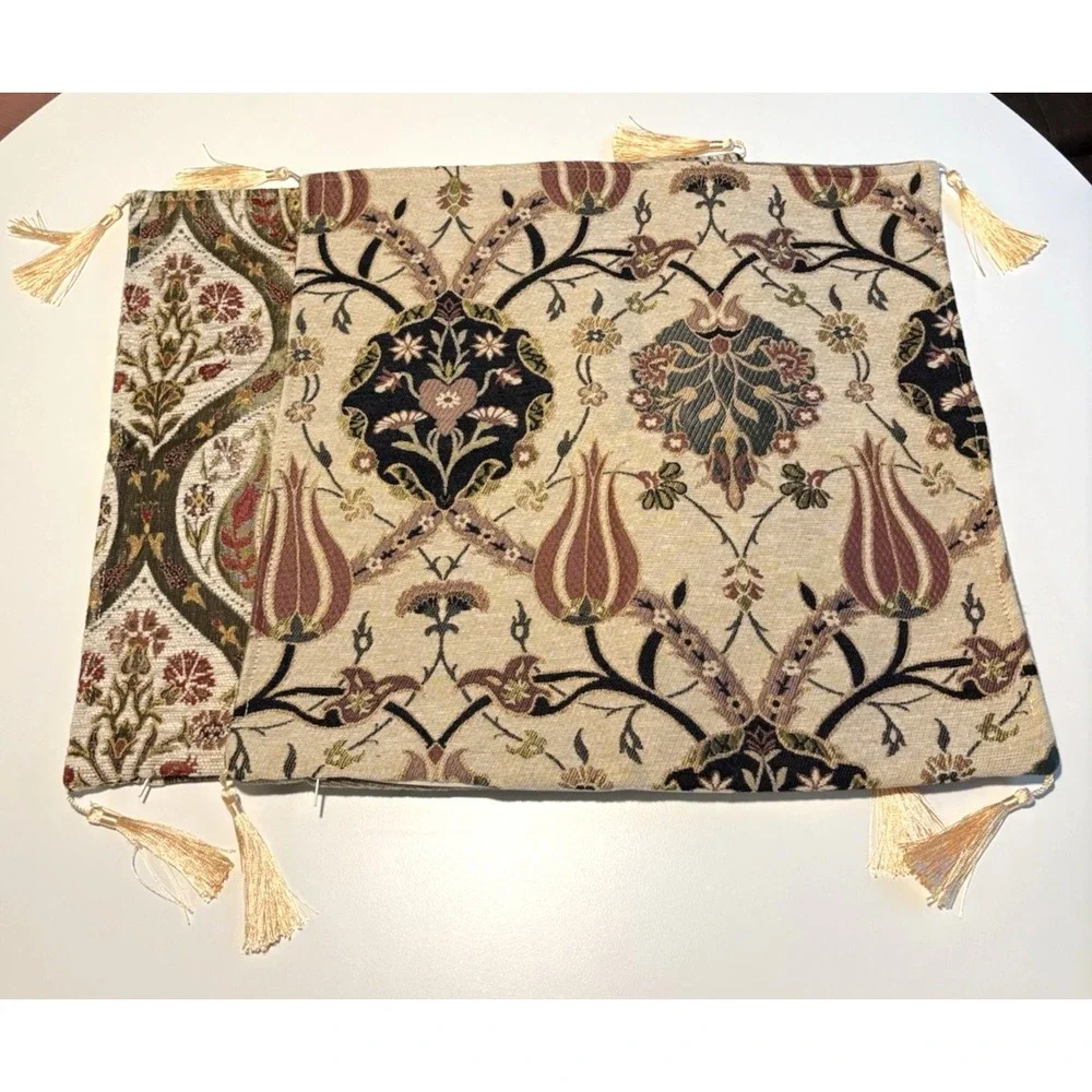 Set of‎ 2 Turkish Tapestry Pillow Covers 17